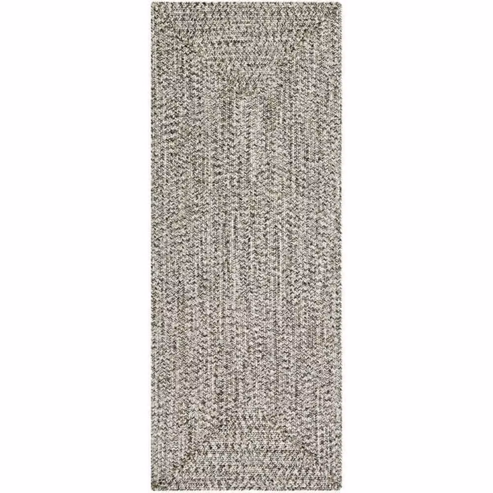 THE RUGS Trenzado Indoor Outdoor Round Polypropylene Rug in Beige, Diameter: 200 cm – 2