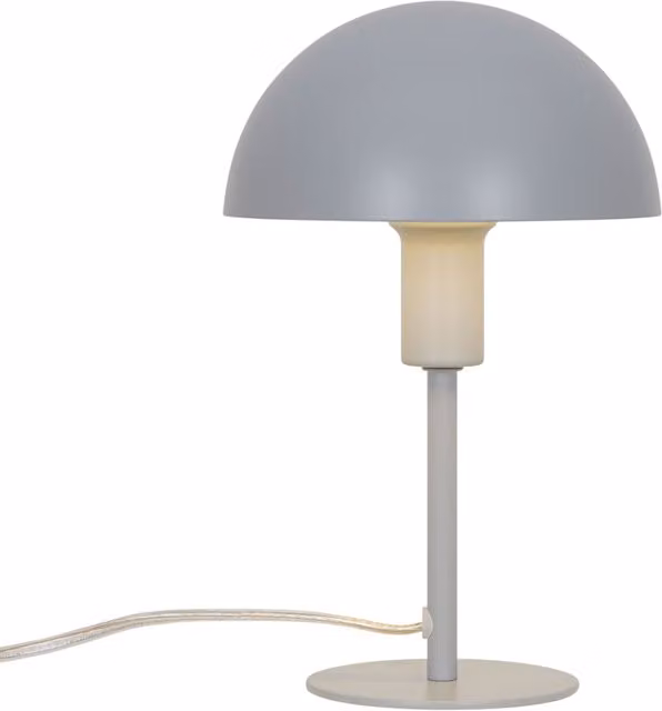 Nordlux Ellen Grey Metal Table Lamp with E14 Socket