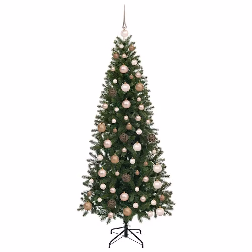 Berkfield Home Artificial Green Christmas Tree with 300 LEDs, Height: 180 cm – 3