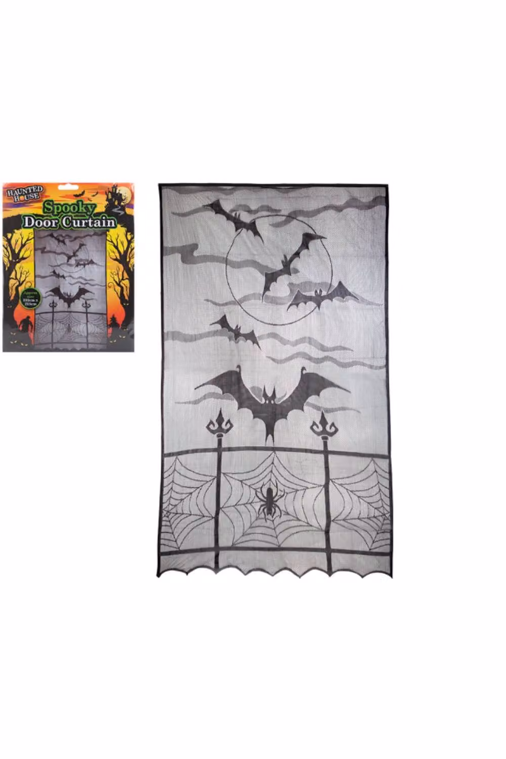 KDMD Black Bats Door Curtain Decoration – 2
