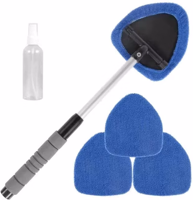 EONLION Blue Extendable Windshield Cleaner Tool, 100 cm – 1