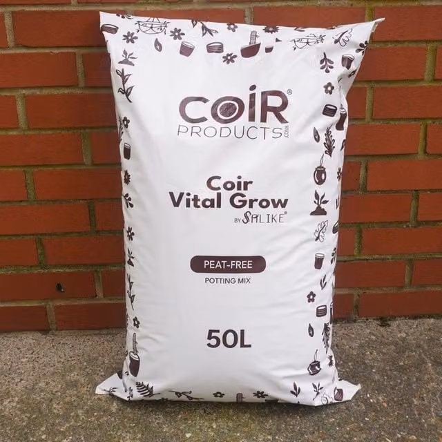 Coir Products Vital Grow Coir Potting Soil, 50 l