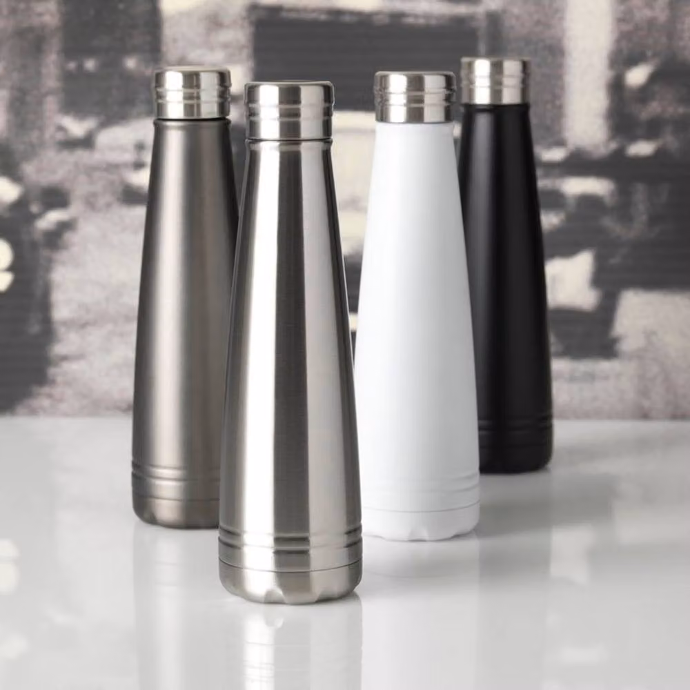 Avenue Duke Copper Vacuum Insulated Bottle in Silver – 4