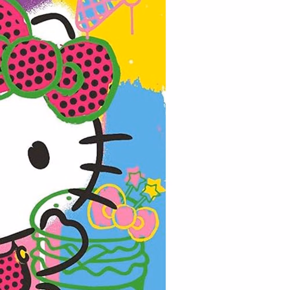 Hello Kitty Pop Multicolour Framed Paper Poster – 2