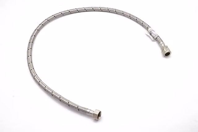 McAlpine Flexible Tap Connector 15mm x 1/2" in Silver