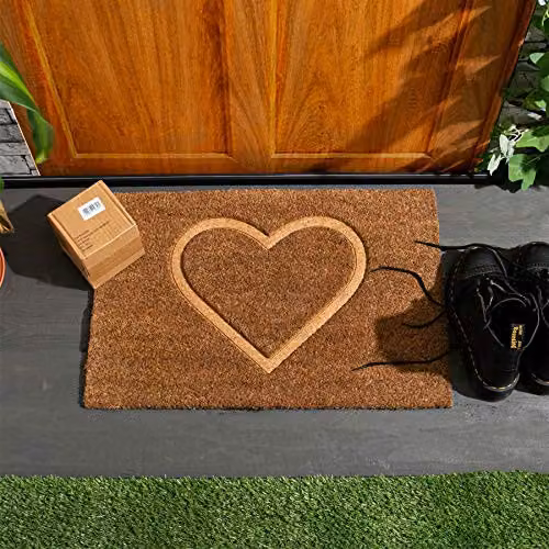 Nicola Spring Coir Door Mat Set of 2, Brown, W/D: 60 x 40 cm – 2