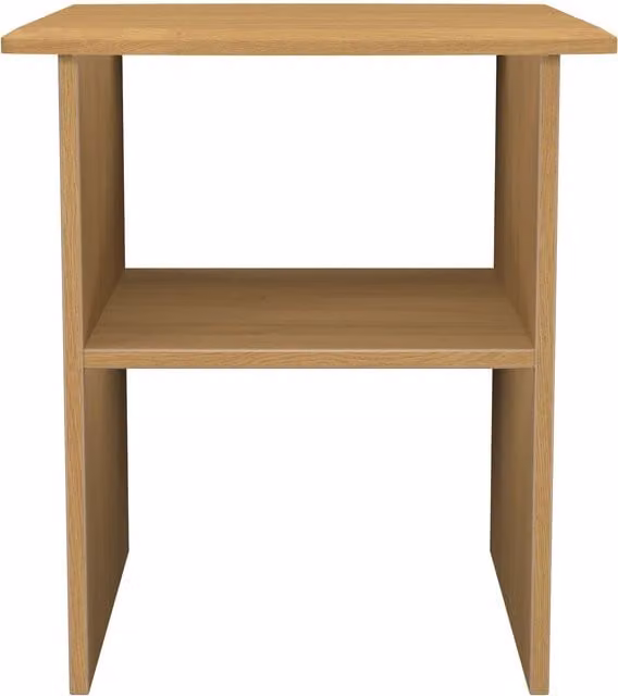 Ready Assembled 2 U Carlton Lamp Table in Brown