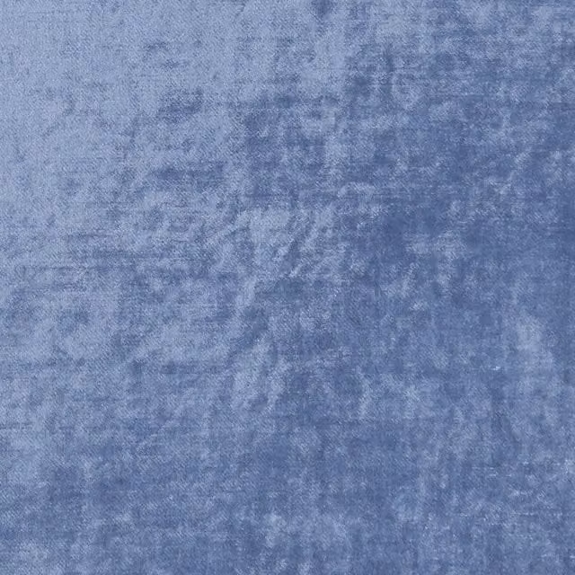 Clarke & Clarke Allure Riviera Blue Velvet Fabric