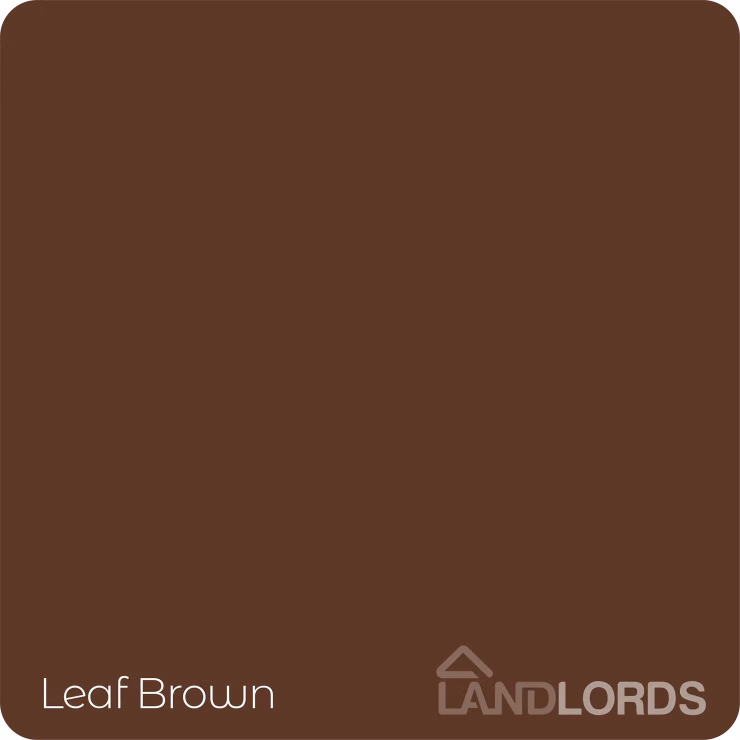 Landlords Paint Quick-Drying Weatherproof Wood Paint for Sheds and Fences, Brown, 1 l – 9