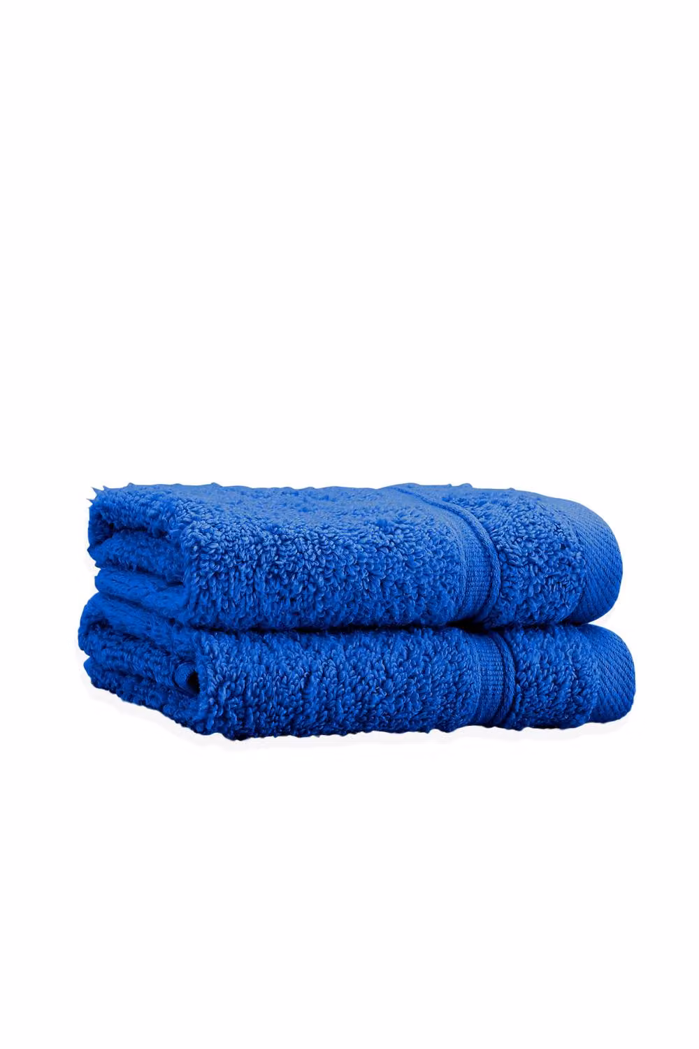Catherine Lansfield Zero Twist Cotton Terry Face Cloth Pair in Cobalt Blue – 3