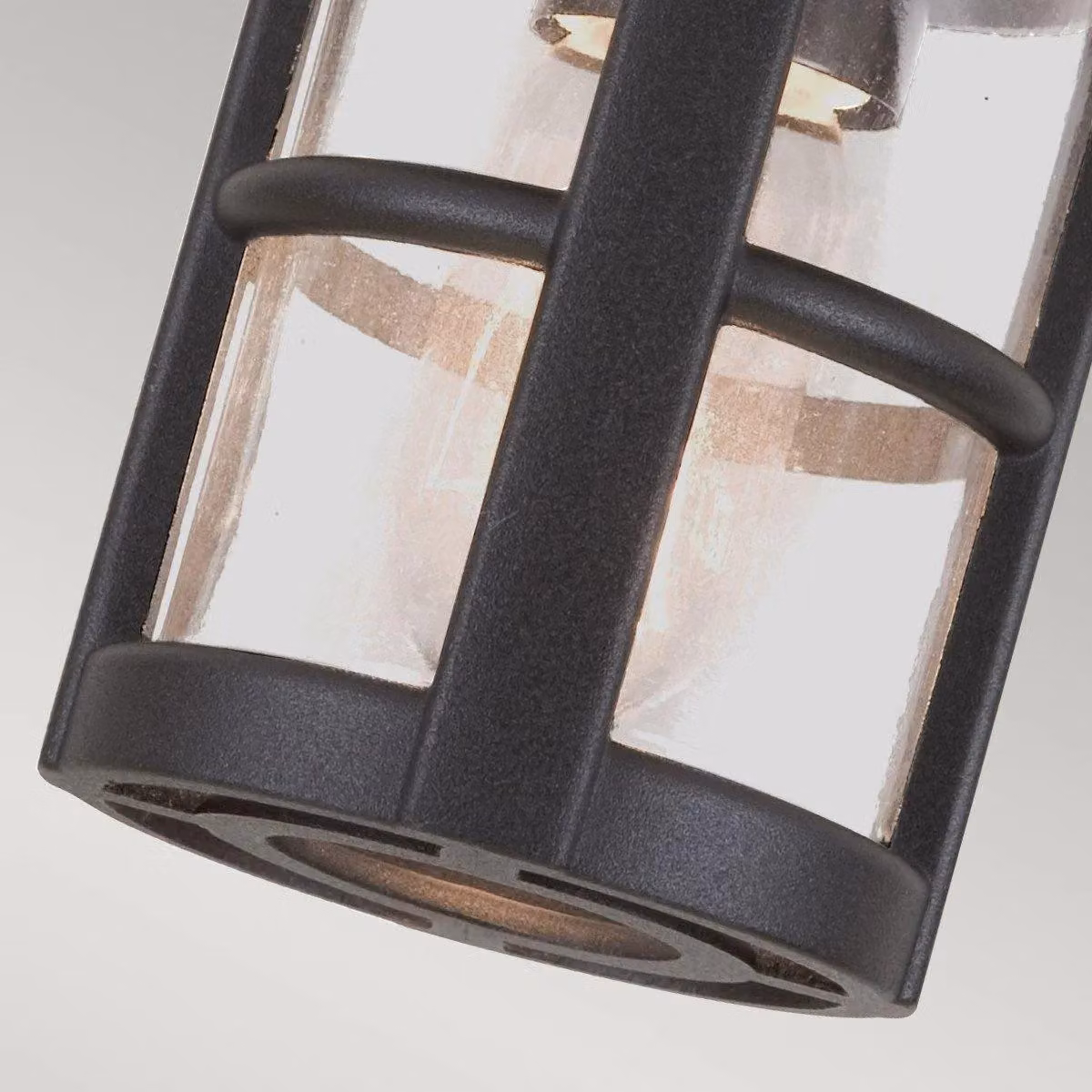 Netlighting Hereford Black Outdoor Flush Ceiling Lantern Light IP43 E27 – 3