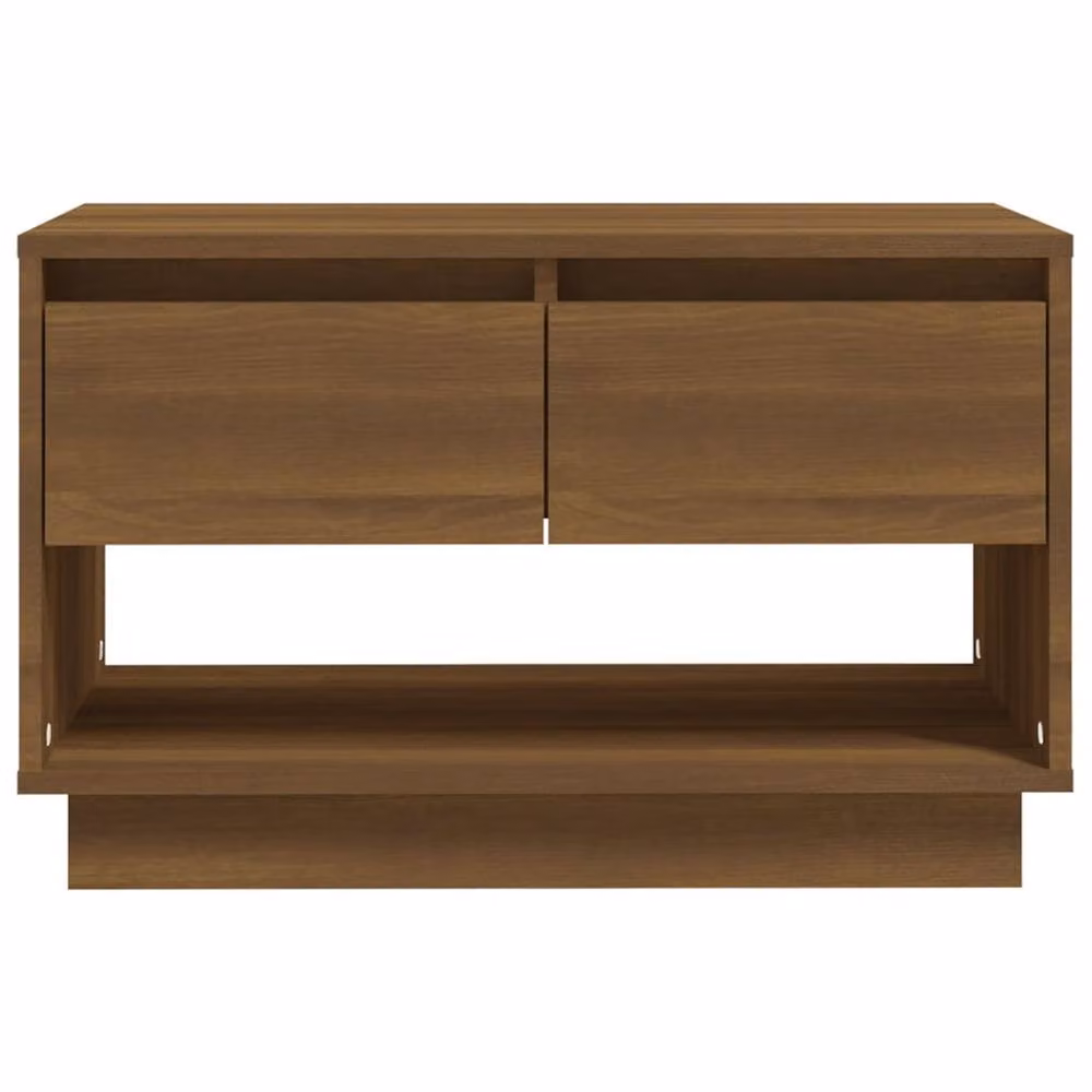 Berkfield Home Modern Brown Oak TV Cabinet, W/D/H: 70 x 41 x 44 cm – 4