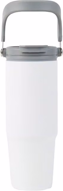 Vinga Eos Trek Stainless Steel Water Bottle, 880ml, White