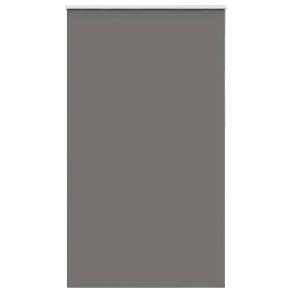 Berkfield Home Grey Blackout Roller Blind, Polyester, W: 130 cm, H: 210 cm – 2