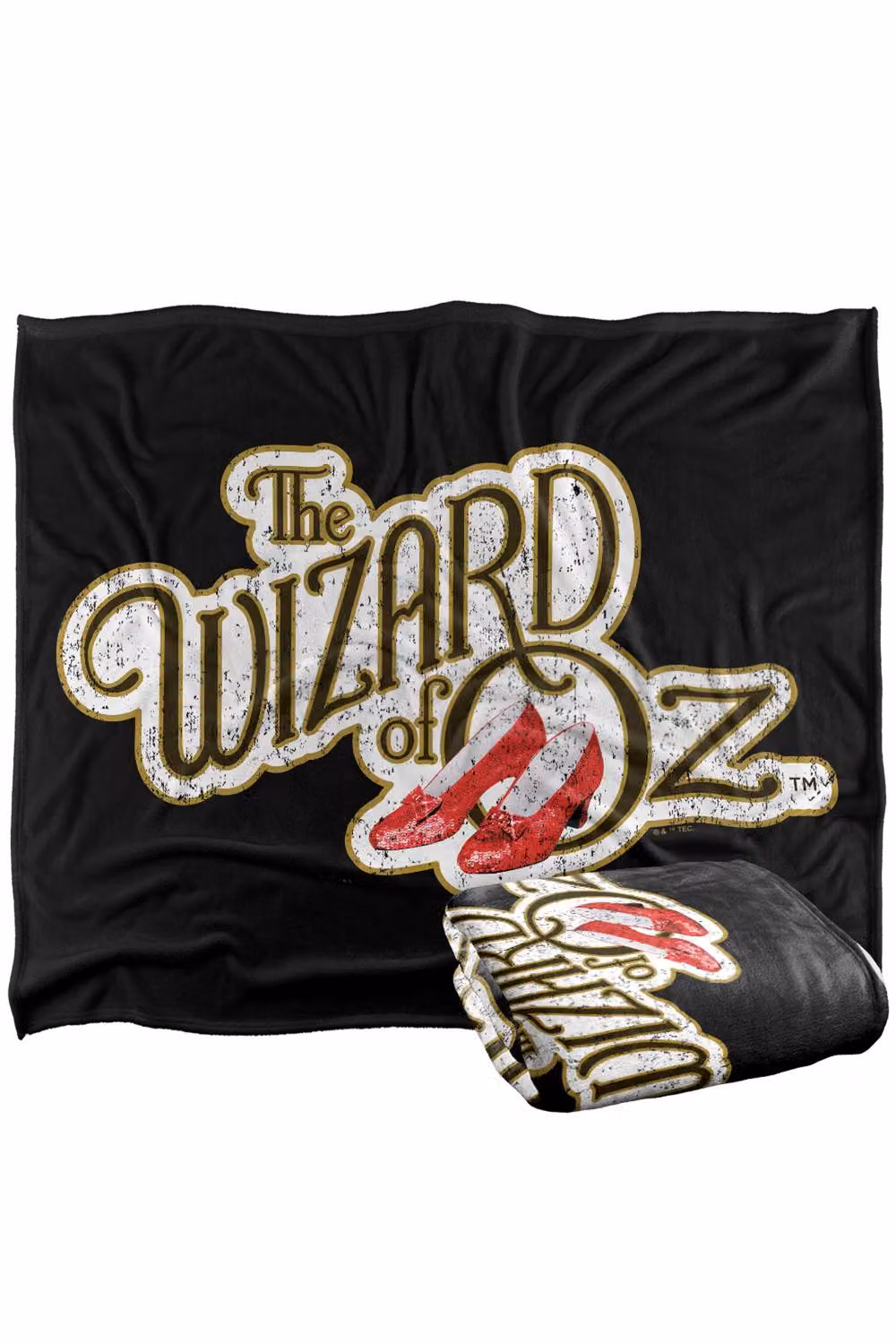 LOGOVISION The Wizard of Oz Logo Silky Touch Super Soft Fleece Throw Blanket, Multicolour, W: 127 cm x D: 152 cm – 7