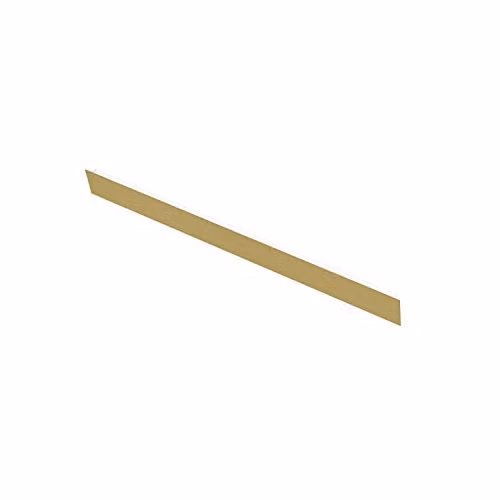 Netlighting Fino LED Wall Light in Gold/Brass, 2700K Warm White, 2090lm, Dimmable, Length: 104.5 cm