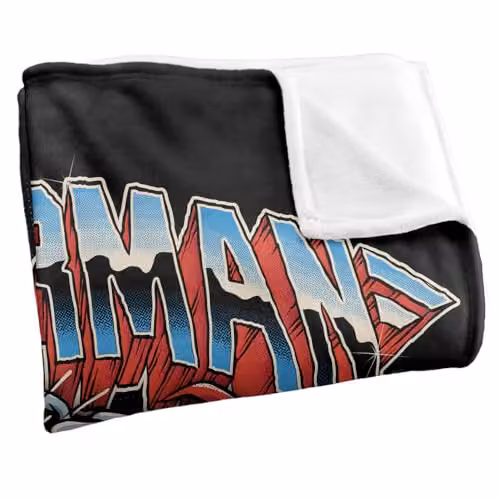 Warner Bros. Superman Rock Band Silky Touch Super Soft Fleece Throw Blanket, Multicolour, W: 152 cm, D: 127 cm – 2