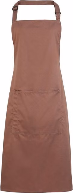 Premier Women's Bip Apron with Pocket in Brown, Pack of 2