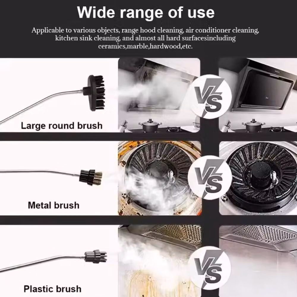 Ventryn Handheld High Pressure Steam Cleaner in Black for Car Use – 4