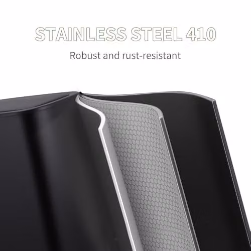 Hygrad Built to Survive 55 Litre Motion Sensor Electric Kitchen Bin in Black, W: 42.5 cm, D: 28.5 cm, H: 61.5 cm – 9