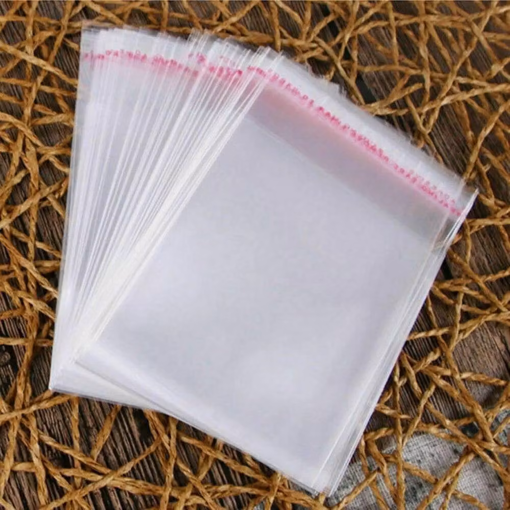 FLAVORA Transparent Plastic Display Bags, W/D/H: 15 x 15 x 100 cm – 4