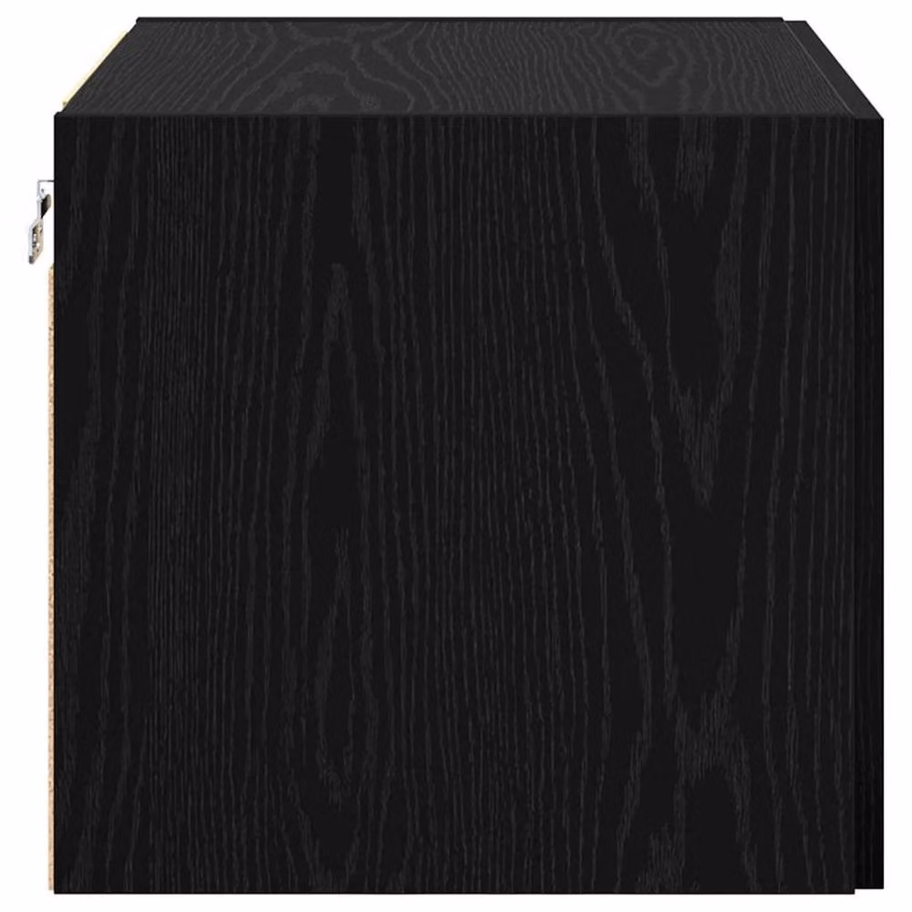 Berkfield Home Wall Cabinet in Black Oak, W: 50 cm, D: 42.5 cm, H: 40 cm – 4