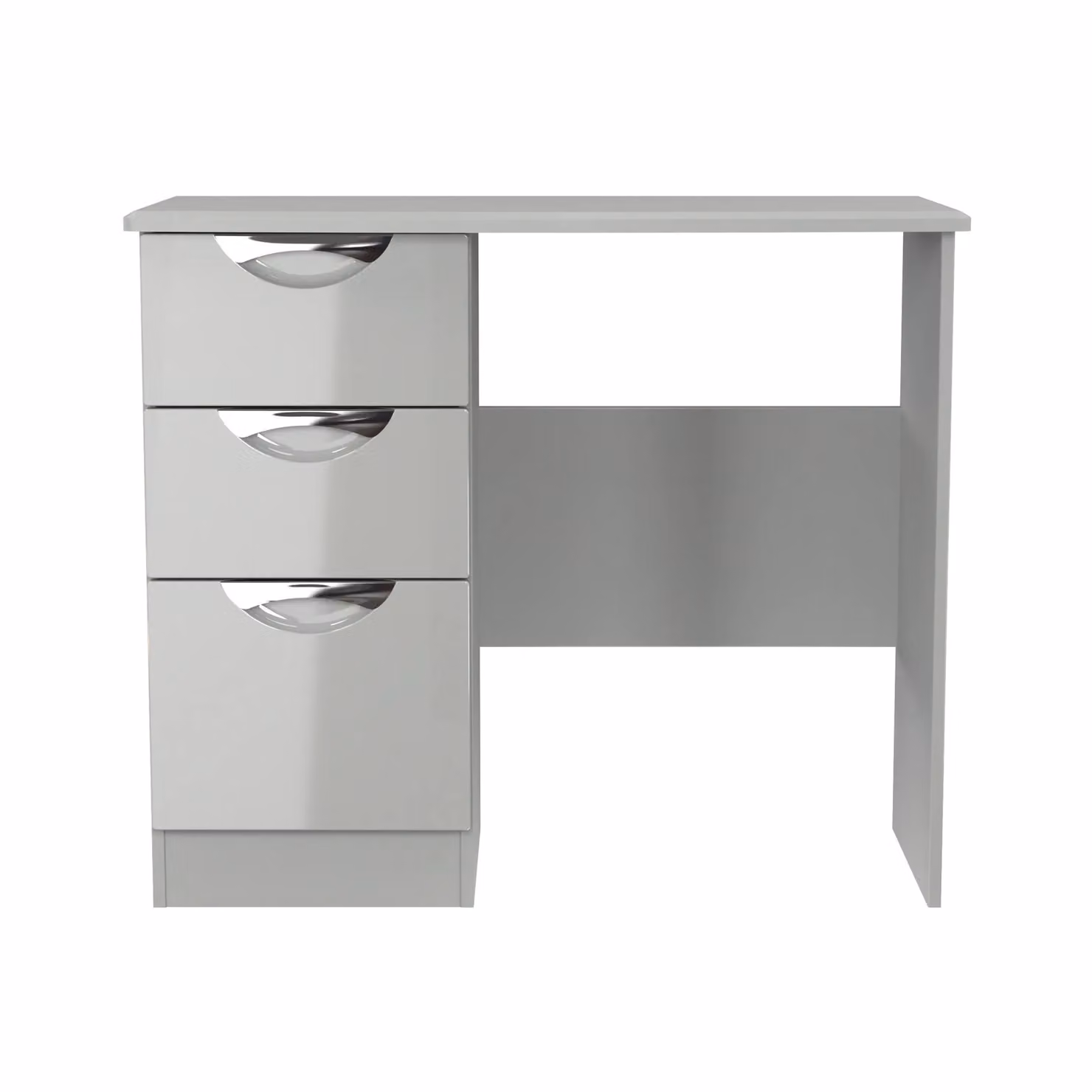 2 U Holborn 3 Drawer Vanity in Mid Grey – 2