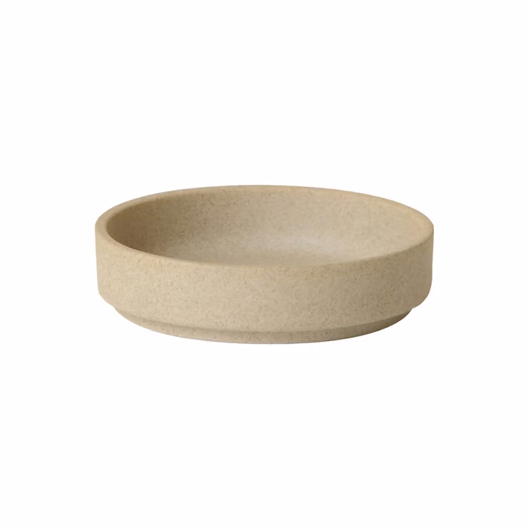 Hasami Porcelain Unglazed Extra-Small Side Plate in Beige