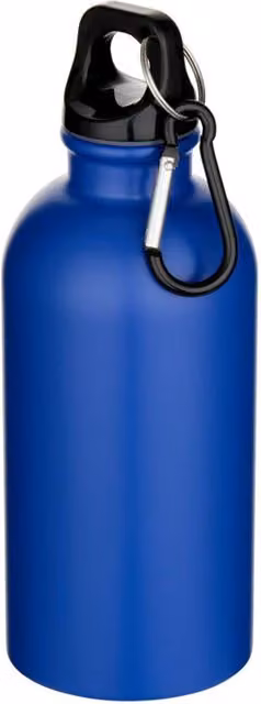 Floso Oregon Matte Stainless Steel Carabiner Water Bottle, 400ml, Blue – 1