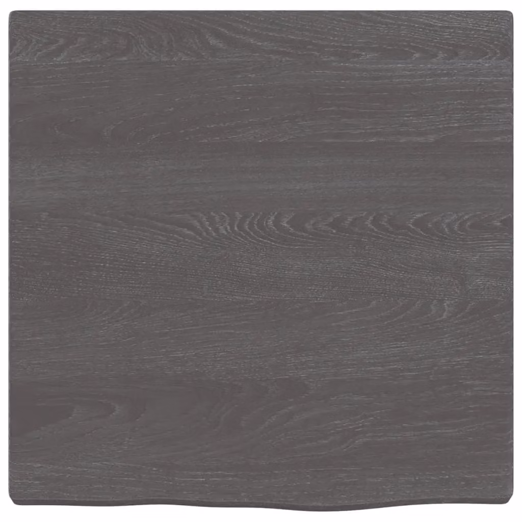 Berkfield Home Rustic Oak Wall Shelf, Brown and Grey, W/D/H: 40 x 40 x 2 cm – 2