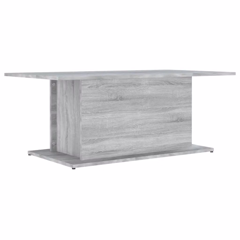 Berkfield Home Modern Grey Sonoma Coffee Table, W/D/H: 102 x 55.5 x 40 cm – 2