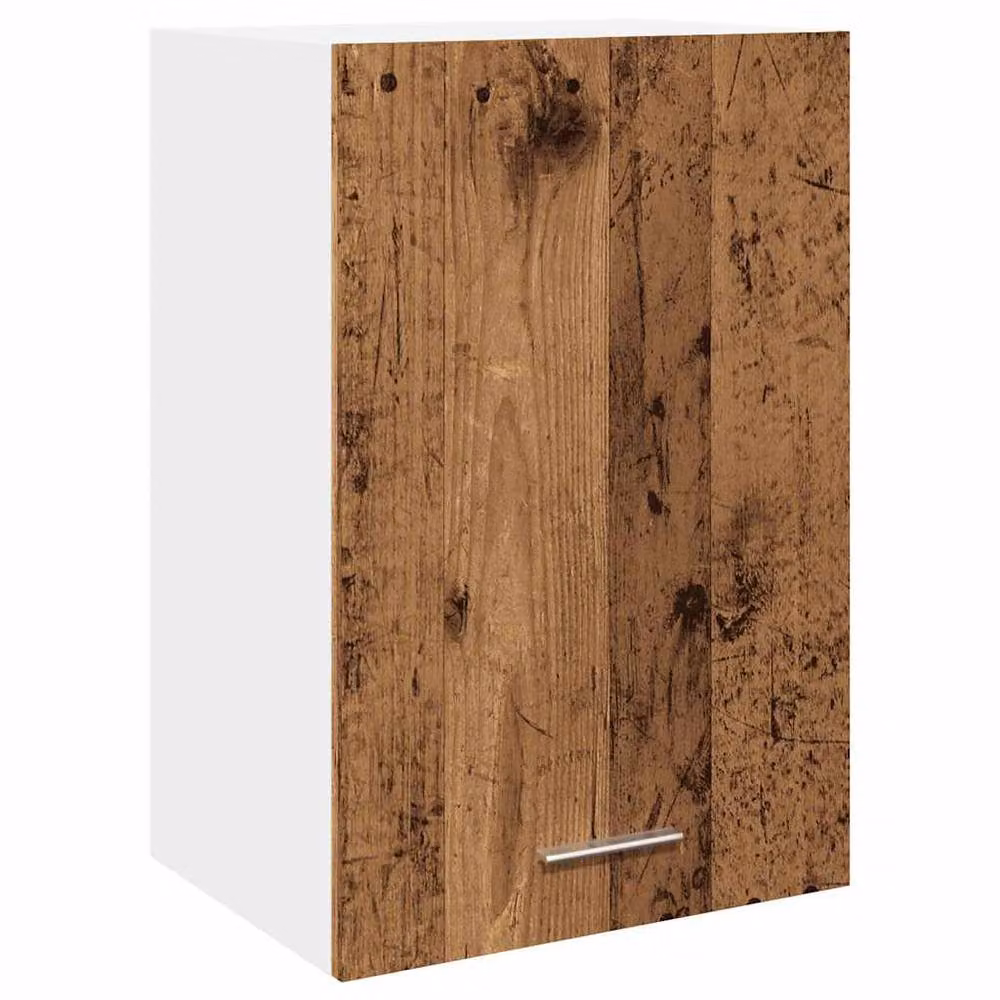 Berkfield Home Lyon Hanging Cabinet in Old Wood Brown, W/D/H: 40 x 31 x 60 cm – 2
