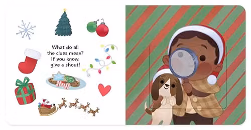 A Merry Little Mystery (Peek, Seek, & Solve) Multicolour Cardboard Book by Sourcebooks, Inc. – 5