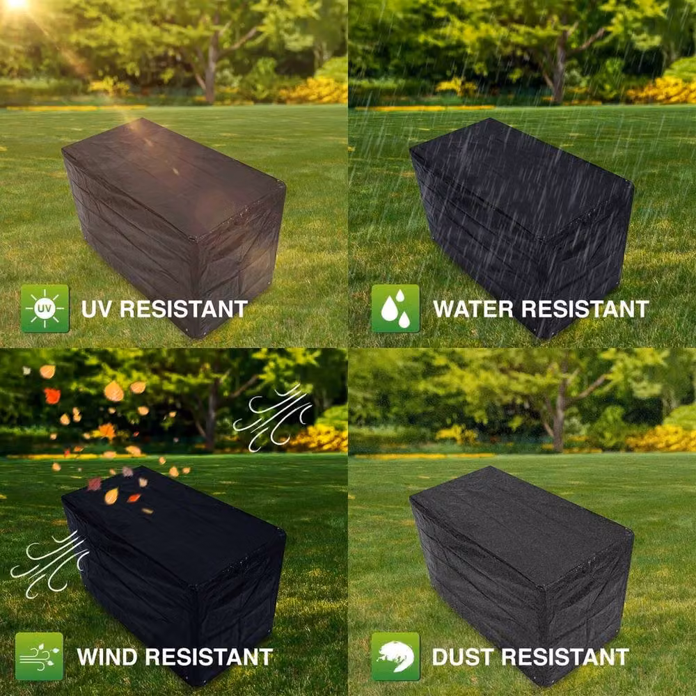 VOGREX Waterproof Black Outdoor Garden Patio Furniture Cover – 2