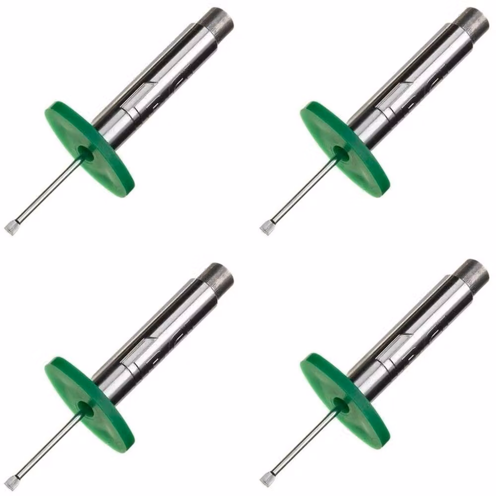 NESTLUNE Tyre Tread Depth Gauges, 4 Pack, Green, W: 1000 mm, D: 400 mm – 3