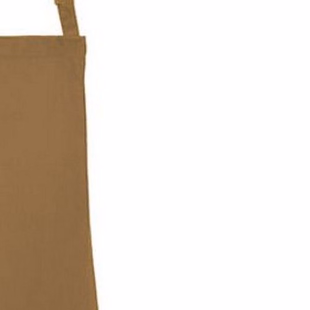 Karlowsky Pocket Buckle Bib Apron in Brown, W/H: 60.0 x 75.0 cm – 2