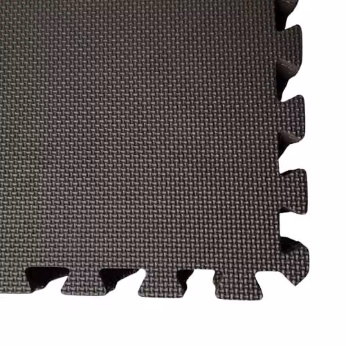Samuel ALEXANDER 32 Piece Black EVA Foam Floor Protective Mats, W/D/H: 60 x 60 x 1 cm per tile – 6