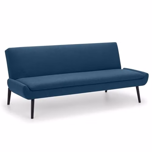 Julian Bowen Gaudi Blue Fabric Click Clack Sofa Bed – 5