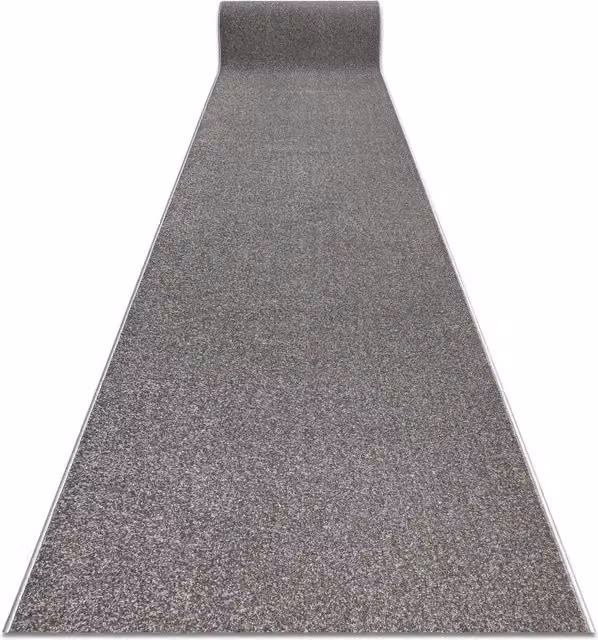 RugsX Karmel Plain Grey Rectangular Runner, W: 200 cm, L: 290 cm