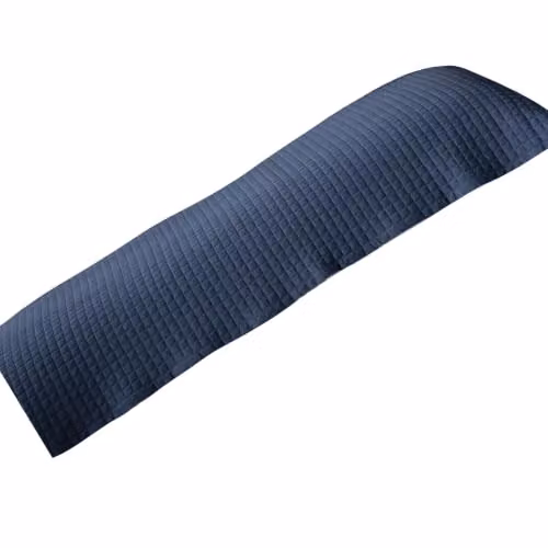 Belledorm Crompton Quilted Bed Runner in Blue, W: 220 cm, D: 70 cm – 2