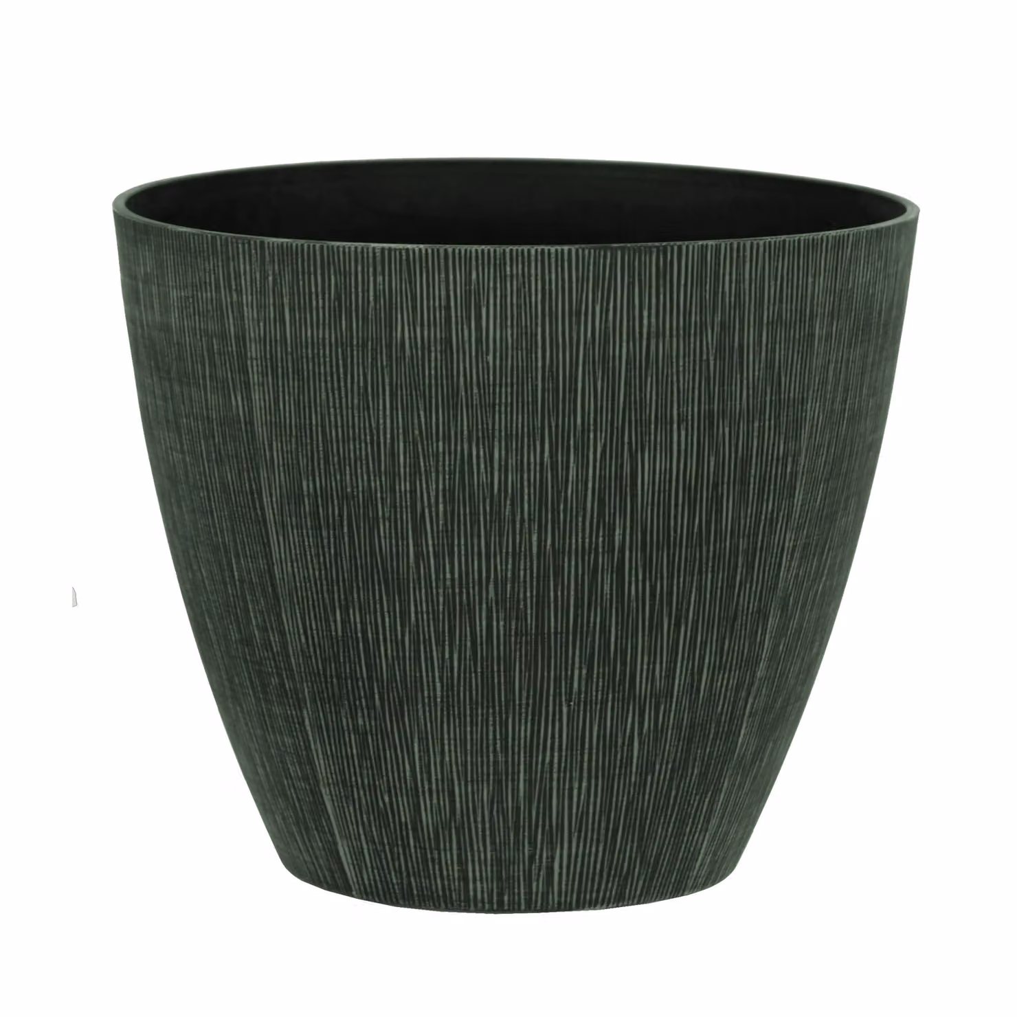Simpa Allure Textured Plastic Planter Tub Set of 2 in Green – 2