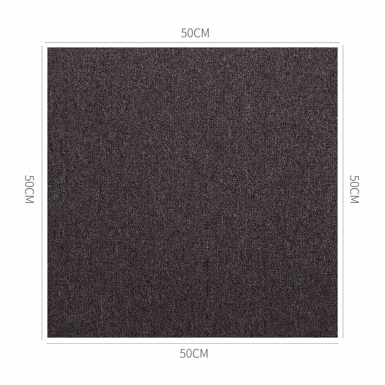 Gr8 Home Heavy Duty Floor Carpet Tiles, 20 Piece 5sqm Set in Anthracite Grey – 2