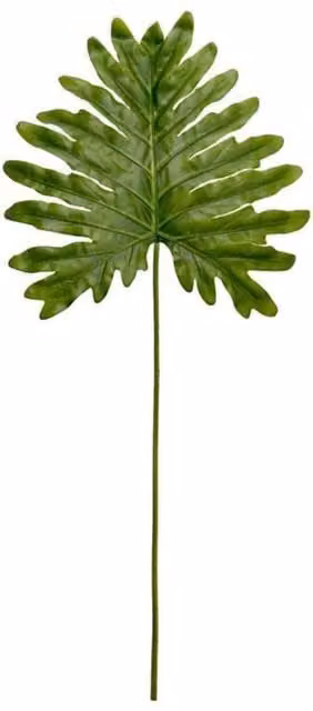 Pack of 2 KDMD Real Touch Green Palm Fern Leaves