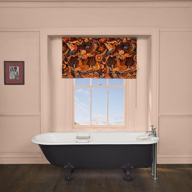 House of Hackney Phantasia Opaque Blind in Selenite Orange