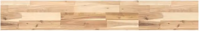 Berkfield Home Rectangular Solid Wood Acacia Table Top in Brown, W/D/H: 160 x 20 x 4 cm