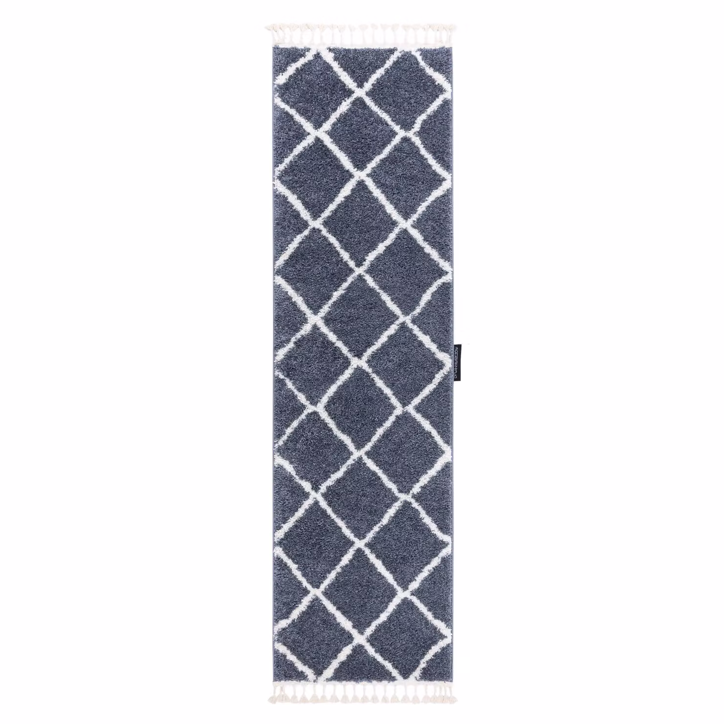 RugsX Berber Geometric Runner in Grey, W/D/H: 80 x 300 cm – 2