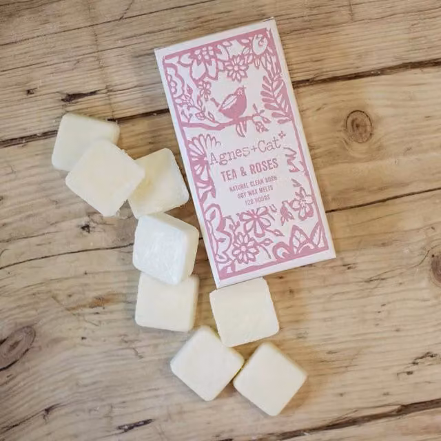 Serenityy A+C Tea and Roses Soy Wax Melts, 8 Pack, White Floral Scent – 1