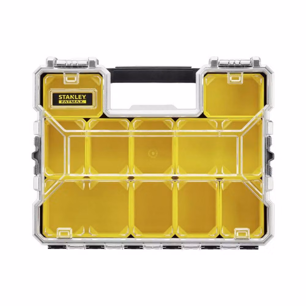 Stanley Fatmax Organizer in Black and Transparent with Polycarbonate and Metal Components – 2