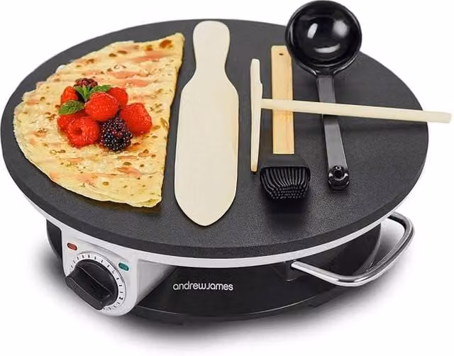Andrew James Crepe Maker in Black