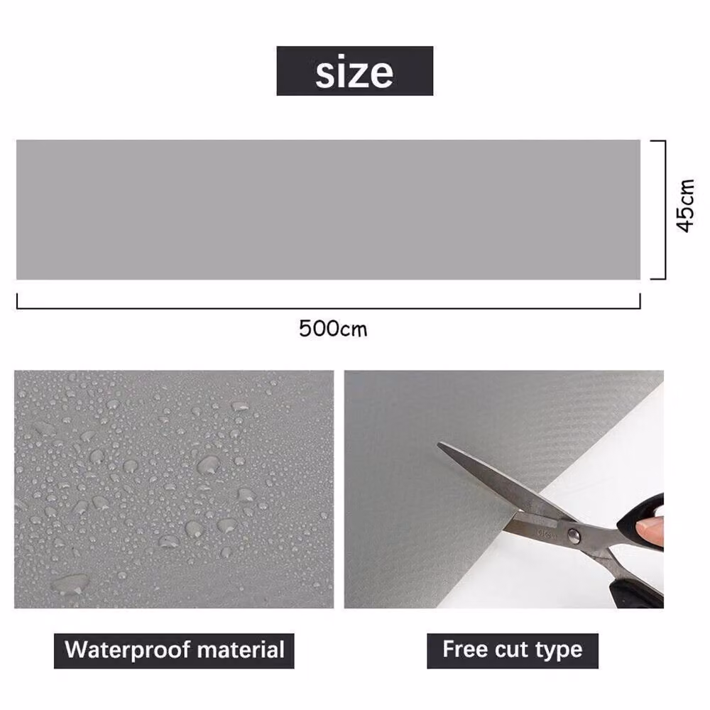 Havendro Non-Slip Drawer Mat and Cabinet Shelf Liner, Grey, 5m – 2